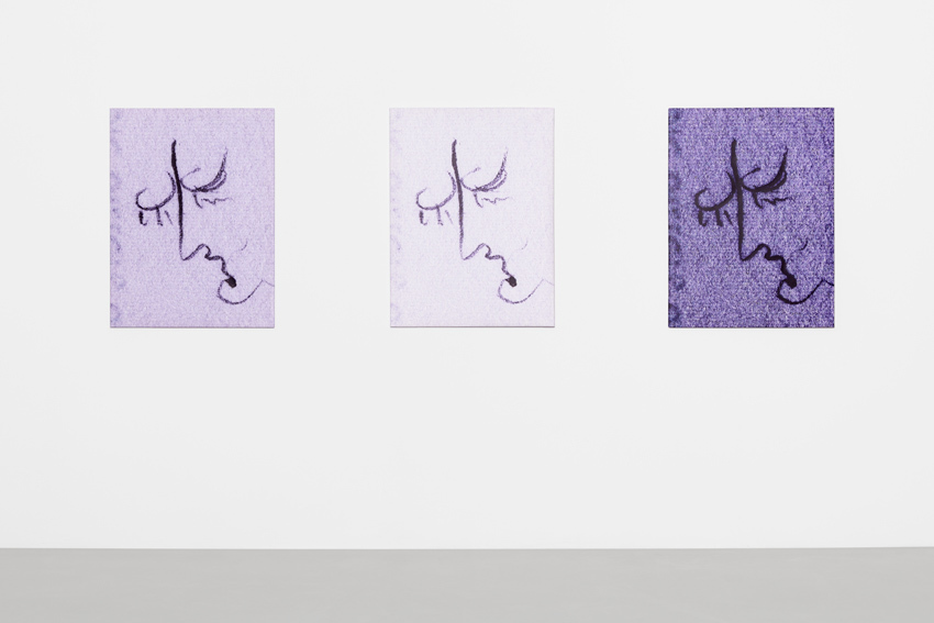 Max Schaffer
Review, 2016
3 latex ink on canvas
100 x 75 cm each
Courtesy Max Schaffer
and Gabriele Senn Galerie, Vienna
Photo: Tobias Hübel Max Schaffer
Review, 2016
3 latex ink on canvas
100 x 75 cm each
Courtesy Max Schaffer
and Gabriele Senn Galerie, Vienna
Photo: Tobias Hübel