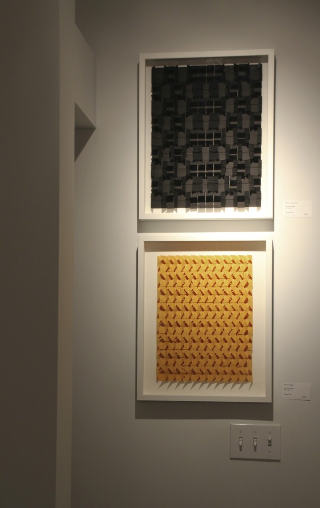 "Black Composition" and "Points of Bright", Gregg Welz "Black Composition" and "Points of Bright", Gregg Welz