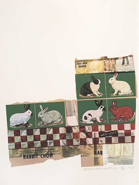 Robert Rauschenberg, ‘Chow Bags - Rabbit Chow ’, 1977, Gregg Shienbaum Fine Art