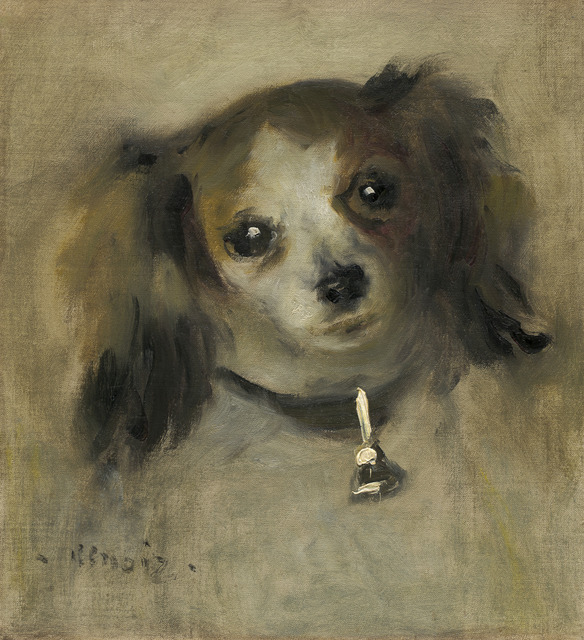 Pierre-Auguste Renoir | Head of a Dog 