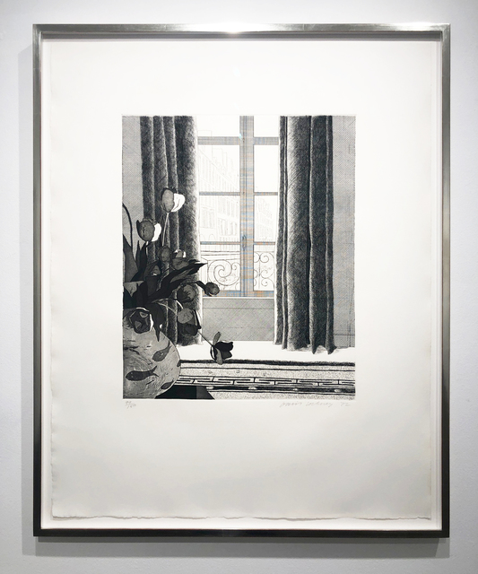 David Hockney, ‘Rue de Seine (Museum of Contemporary Art, Tokyo 111)’, 1972, Leslie Feely