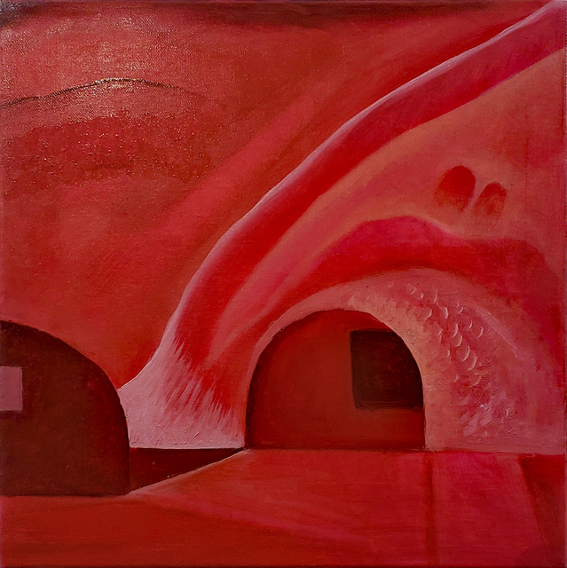 Robert Zurer, ‘Let Your Auricle Be Your Oracle’, 2020, Painting, Oil on canvas, InLiquid