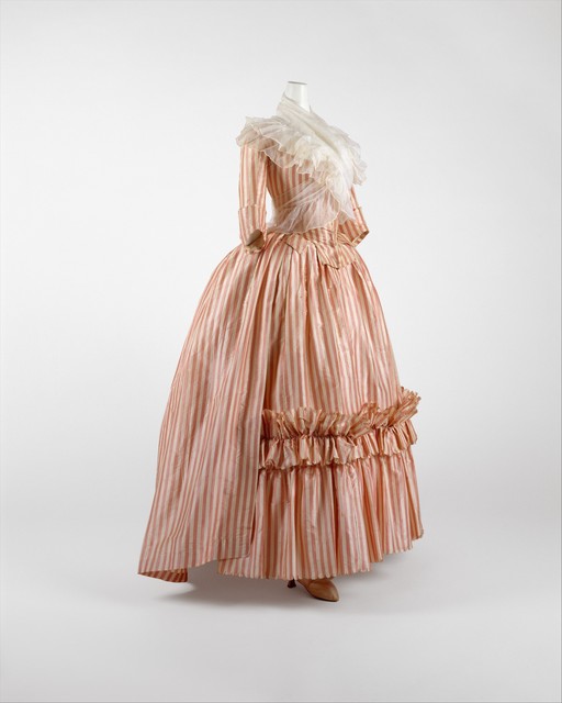 Unknown French, ‘Robe à l'Anglaise’, 1785–1787, The Metropolitan Museum of Art
