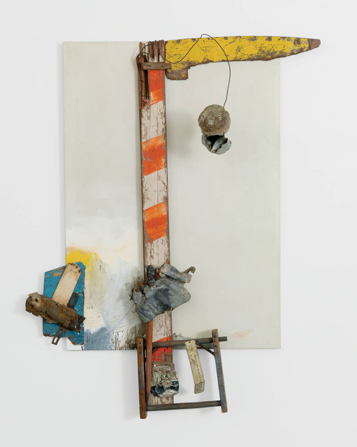 Robert Rauschenberg, ‘Aen Floga (Combine Painting)’, 1962, Gagosian