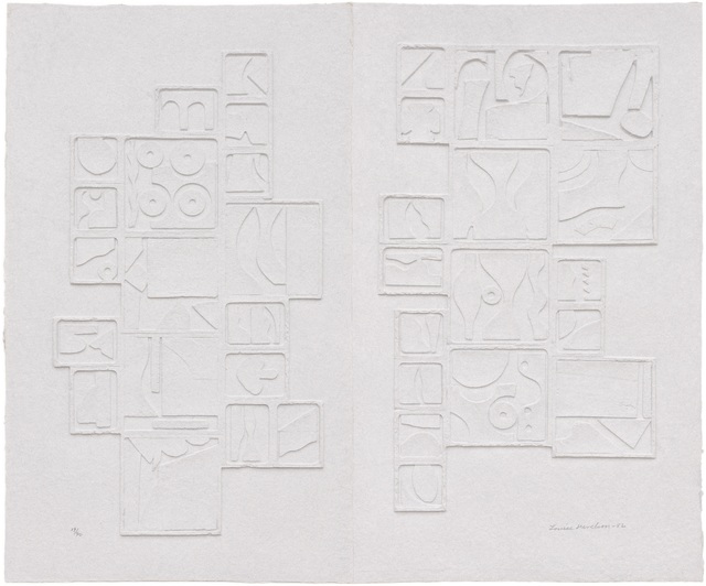Louise Nevelson, ‘Sky Gate II’, 1982, Print, Cast paper relief, Anderson Ranch Arts Center Benefit Auction
