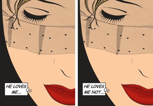 Deborah Azzopardi, ‘He Loves Me...He Loves Me Not...’, 2011, Print, Limited Edition Screen Print. Each one is signed and numbered on 308 gsm weight paper, Cynthia Corbett Gallery