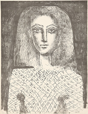 Pablo Picasso, ‘Le corsage à carreaux (Die karierte Bluse)’, 1949, Galerie Boisseree