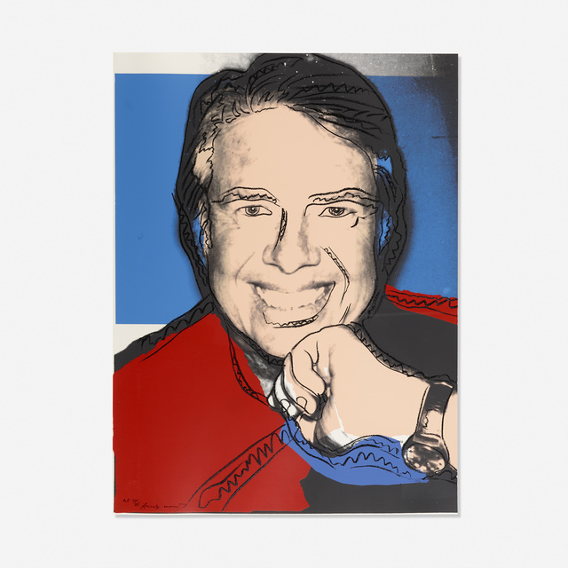 Andy Warhol, ‘Jimmy Carter II’, 1977, Print, Screenprint in colors, Rago/Wright