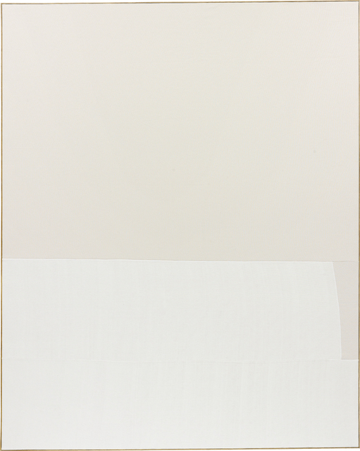 Ethan Cook, ‘Untitled’, 2014, Textile Arts, Hand woven cotton canvas and canvas, in artist's frame, Phillips