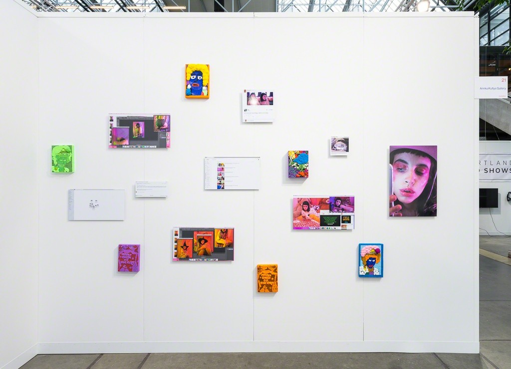 Installation view at Code Art Fair, Annka Kultys Gallery booth, Copenhagen 2018 Installation view at Code Art Fair, Annka Kultys Gallery booth, Copenhagen 2018