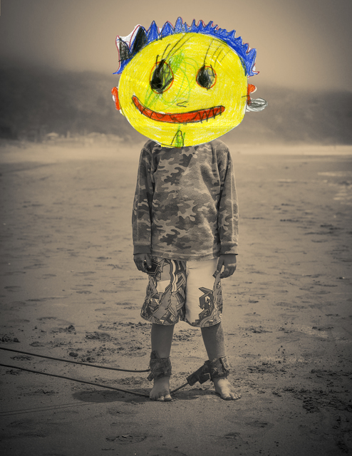 Liz Steketee, ‘Nectar Collage: Beach Boy’, 2014, Seager Gray Gallery
