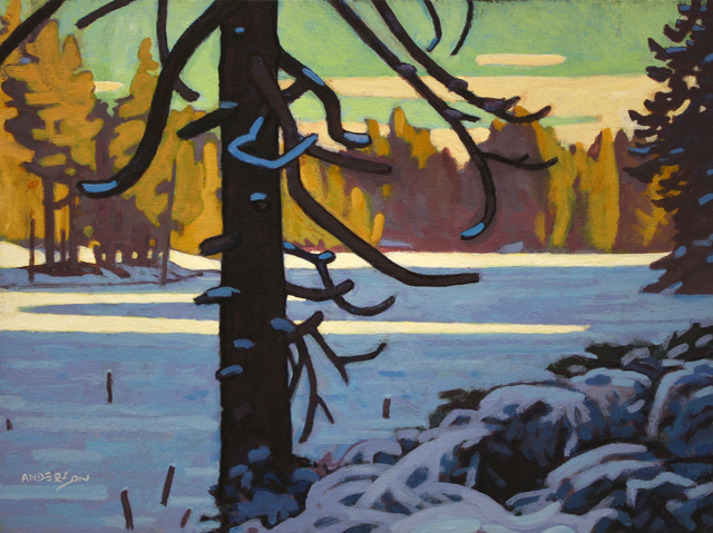 Clayton Anderson, ‘Frozen Cedar’, Madrona Gallery