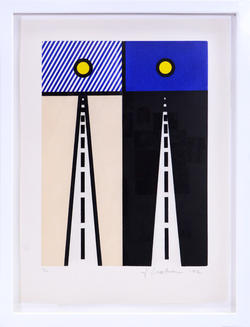 Roy Lichtenstein, ‘Auto Poésie: en Cavale de Bloomington, from La Nouvelle Chute de l'Amérique’, 1992, Print, Etching with Aquatint, Shapero Modern