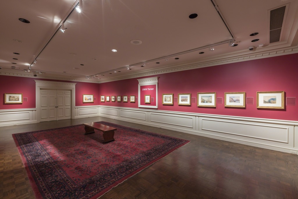Installation view of J.M.W. Turner, April 22-August 28, 2016 at the Indianapolis Museum of Art. Courtesy of the Indianapolis Museum of Art. Installation view of J.M.W. Turner, April 22-August 28, 2016 at the Indianapolis Museum of Art. Courtesy of the Indianapolis Museum of Art.