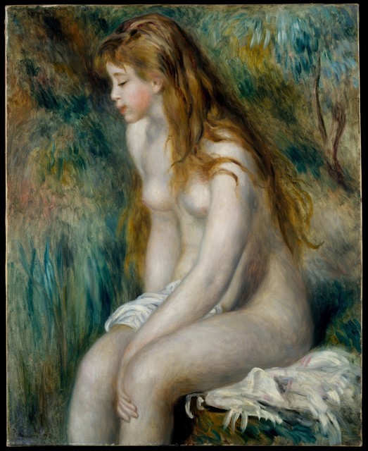 Pierre-Auguste Renoir, ‘Young Girl Bathing’, 1892, The Metropolitan Museum of Art
