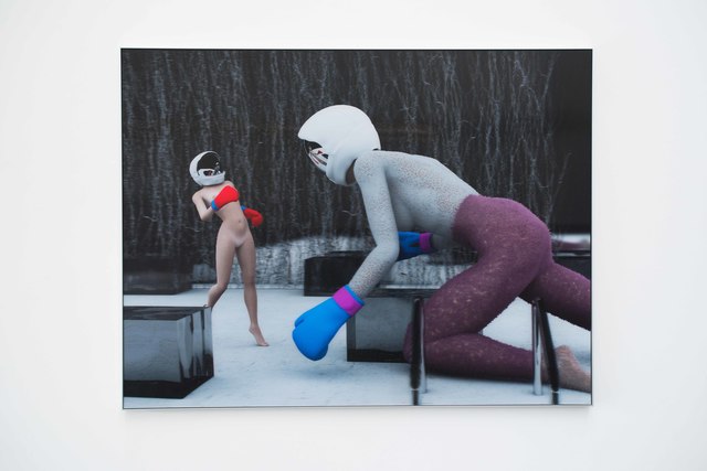 Olga Mikh Fedorova, ‘Rivals ’, 2017, Print, Lenticular print, Tatjana Pieters