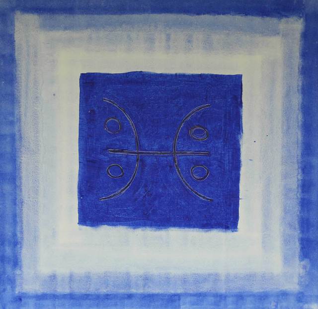 Romuald Hazoumè, ‘Double masques (Double Masks)’, 2015, Painting, Acrylic and earth, October Gallery