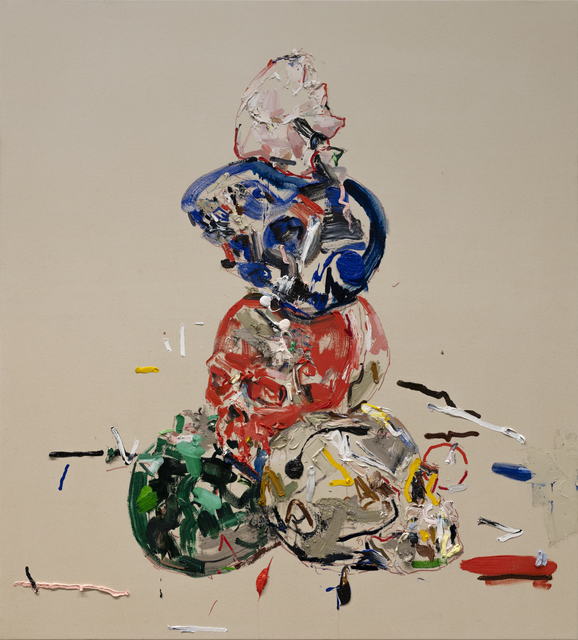 John Copeland, ‘Who Made Who’, 2019, Painting, Oil on raw canvas, V1 Gallery