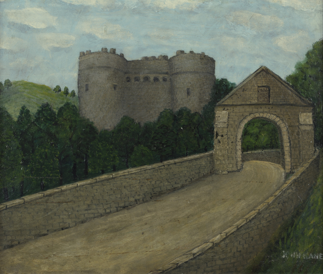 John Kane, ‘Castle in Scotland’, Undated, Painting, Oil on board., Galerie St. Etienne