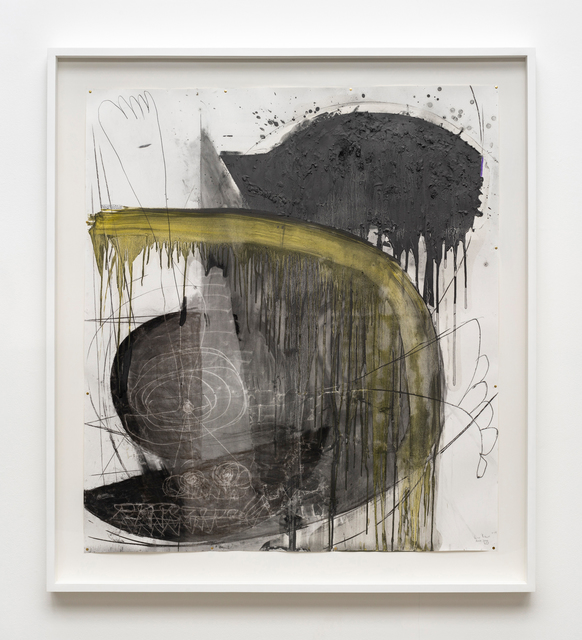 Nuno Ramos, ‘Antígona (Thoughts of Dust) 23’, 2018, Drawing, Collage or other Work on Paper, Charcoal, graphite and dry pastel on paper, Fortes D'Aloia & Gabriel
