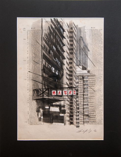 Guiyome, ‘no title’, 2012, Drawing, Collage or other Work on Paper, Gouache on paper, Collezionando Gallery