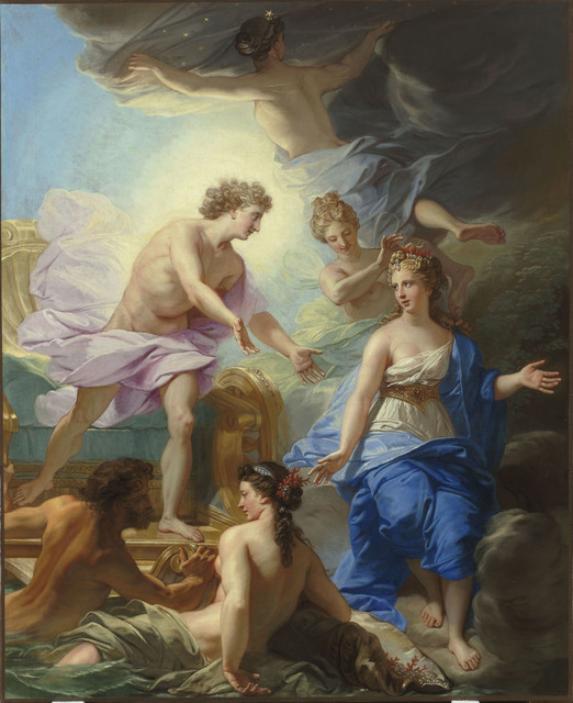 Jean Baptiste Zhuvene, ‘Apollon et Thetys (Apollo and Thetis)’, 18th century, Château de Versailles