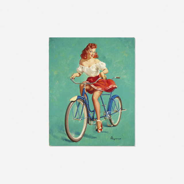 Gil Elvgren, ‘This Bicycle's Built for Woo’, 1947, Rago/Wright