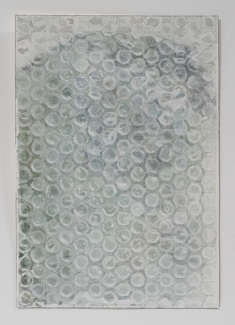 Brad Nelson, ‘Bubble Wrap That Once Held Dollhouse Furniture’, 2019, Drawing, Collage or other Work on Paper, Watercolor on paper, FROSCH&CO