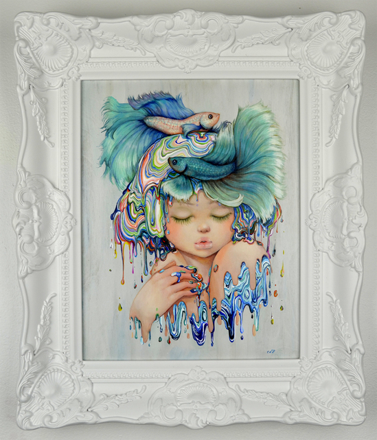 Camilla d'Errico, ‘Pisces’, 2019, Painting, Oil on panel, Haven Gallery