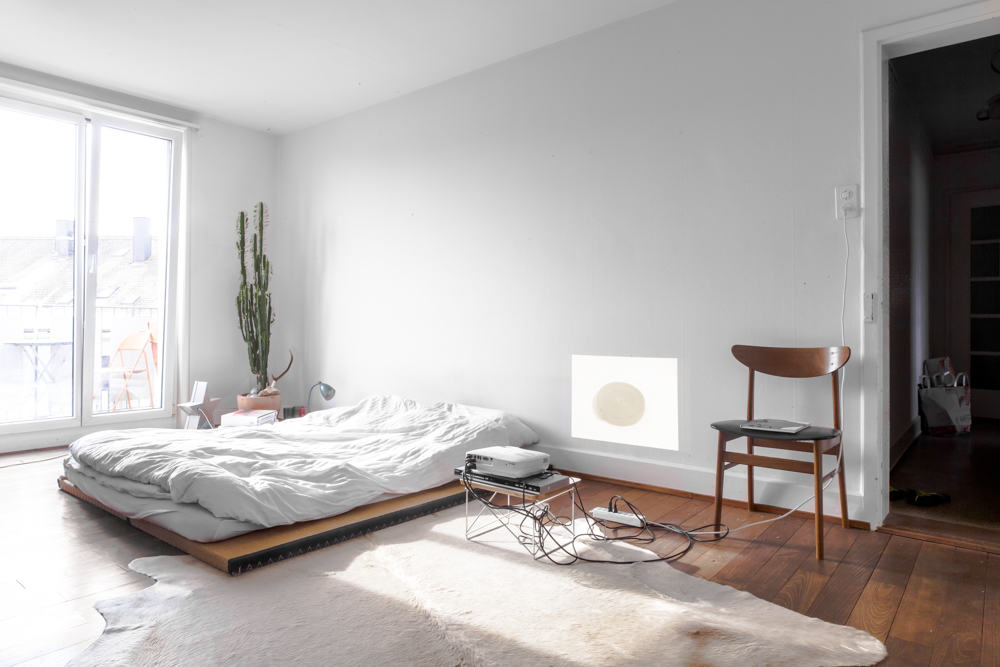 Installation view of Untitled, 2015 by Aloïs Godinat Installation view of Untitled, 2015 by Aloïs Godinat