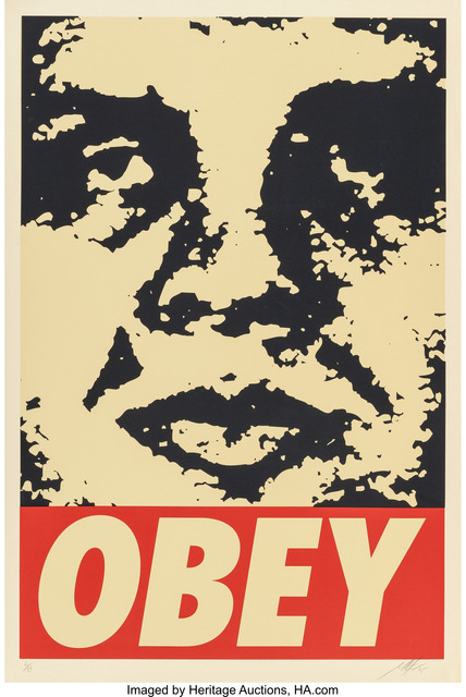 Shepard Fairey (OBEY), ‘Obey’, 2005, Heritage Auctions