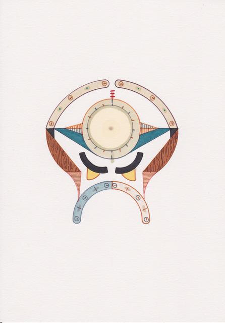 Amba Sayal-Bennett, ‘Dragosh’, 2018, Painting, Ink, Pro-marker and graphite on paper, LUNDGREN GALLERY