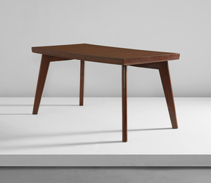 Dining table, model no. PJ-TA-01-A, designed for the Post-Graduate Institute cafeteria and private residences, Chandigarh