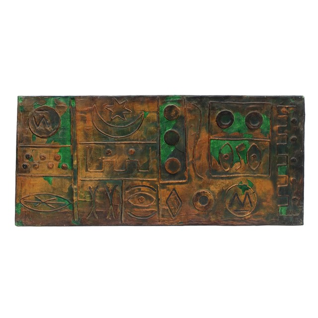 Unknown Artist, ‘1960s Fibreglass Wall Sculpture (bronze)’, ca. 1966, Fears and Kahn
