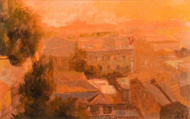 Ugo Attardi, ‘Lungotevere’, 1968, Finarte