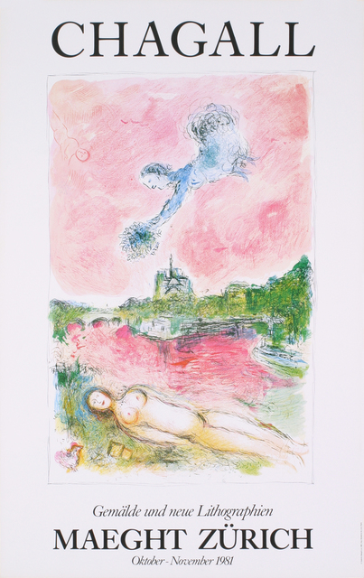 Marc Chagall, ‘Pink Opera-Opera Rose’, 1981, Ephemera or Merchandise, Offset Lithograph, ArtWise