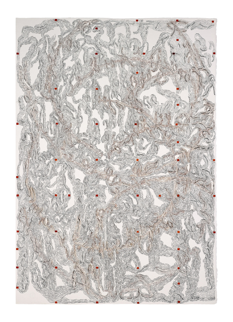 Dieter Appelt, ‘Partitur No. 38’, 2016, Drawing, Collage or other Work on Paper, Ink on paper, Galerie Thomas Schulte