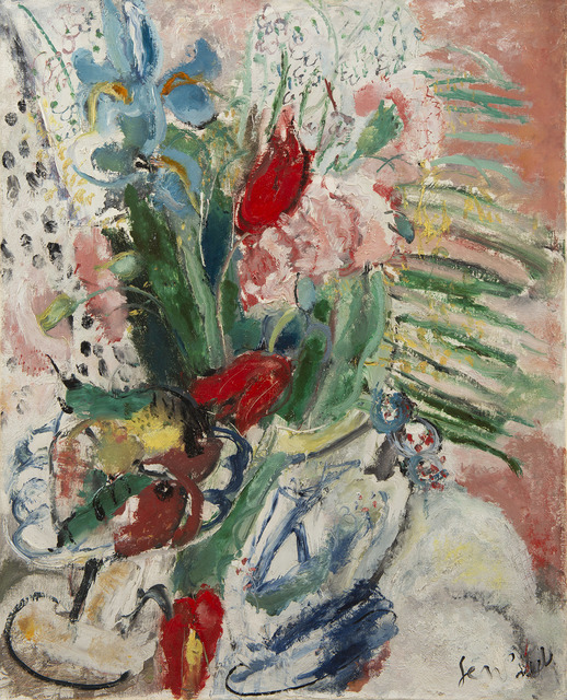 Gen Paul, ‘Fleurs et fruits’, Unknown, Painting, Oil on canvas, HELENE BAILLY GALLERY