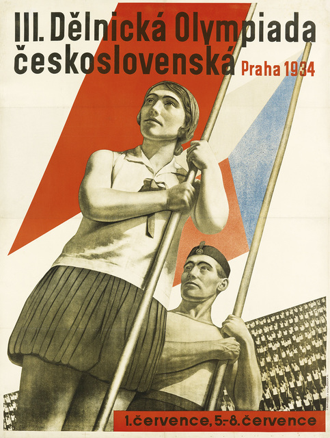 August Tschinkel, ‘III. DELNICKA OLYMPIADA CESKOSLOVENSKA.’, 1934, Swann Auction Galleries