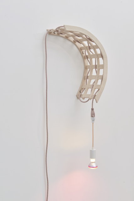 Dana Hemenway, ‘Untitled (Cord Weave No. 5 - speckled peach)’, 2019, Eleanor Harwood Gallery