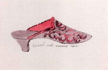 Andy Warhol - Sunset and evening shoe