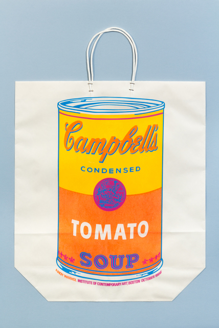 Andy Warhol, ‘Campbell's Soup Can (Tomato)’, 1966, Print, Screenprint on shopping bag, Hindman