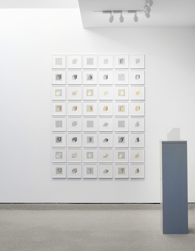 Twelve Forms Derived From a Cube, 1984 and Cube Without A Corner, 2005 Twelve Forms Derived From a Cube, 1984 and Cube Without A Corner, 2005