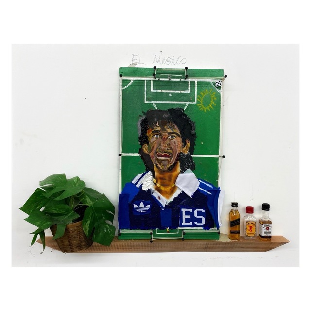 John Rivas, ‘El Magico’, 2020, Painting, Mixed media on canvas, LatchKey Gallery