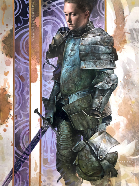 Chris Casciano, ‘Unsung Hero #4’, 2017, Painting, Acrylic and watercolor on panel, IX Gallery