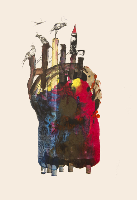 Frank David Valdés, ‘So far away’, 2019, Painting, Mixed media on paper, ArteMorfosis - Cuban Art Platform