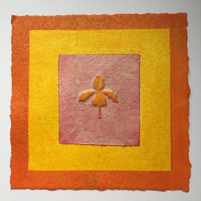Billy Al Bengston, ‘Venice’, 2008, Drawing, Collage or other Work on Paper, Acrylic on handmade paper, Venice Art Walk Benefit Auction