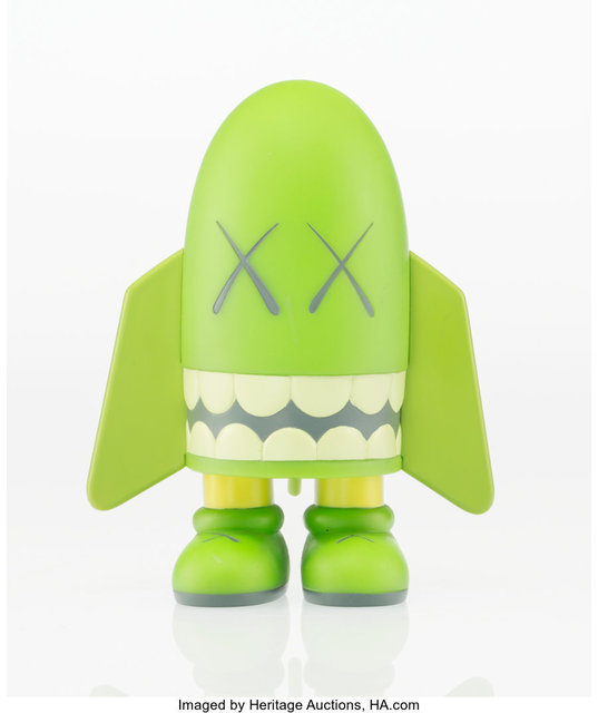KAWS, ‘Blitz (Green)’, 2004, Sculpture, Painted cast vinyl, Heritage Auctions