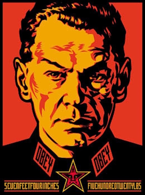 Shepard Fairey (OBEY), ‘Authoritarian’, 2000, Gregg Shienbaum Fine Art
