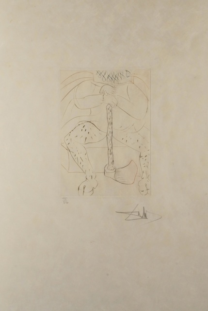 Salvador Dalí, ‘Shakespeare II Henry VIII’, 1971, Print, Etching, Fine Art Acquisitions Dali